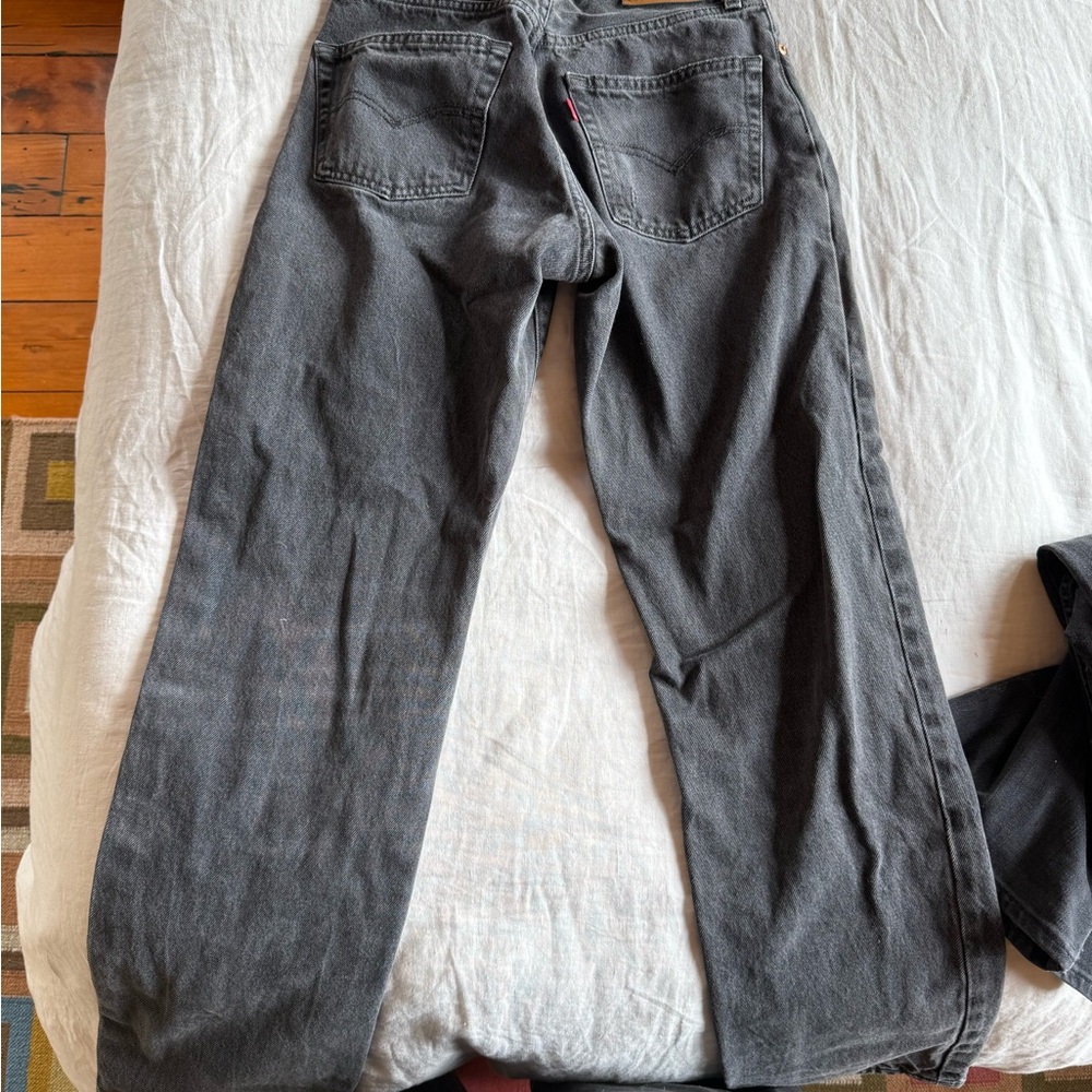 Gray Denim Jeans